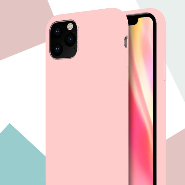 FUNDA SILICONA CASE ROSA CLARO IPHONE 12 PRO (6.1)