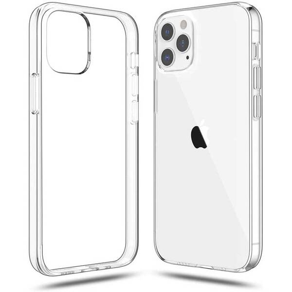 FUNDA SILICONA CASE IPHONE 12 PRO TRANS (6.1)