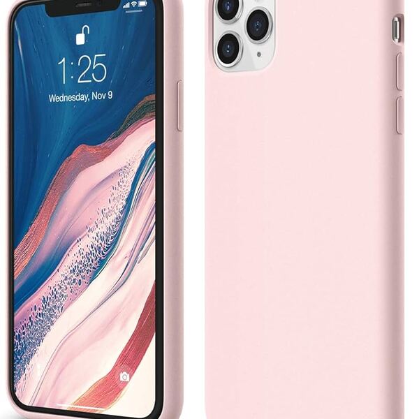 FUNDA SILICONA CASE IPHONE 11 PRO ROSA (5.8)