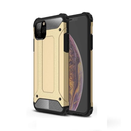 FUNDA ARMOR IPHONE 11 / XR DORADA (6.1)