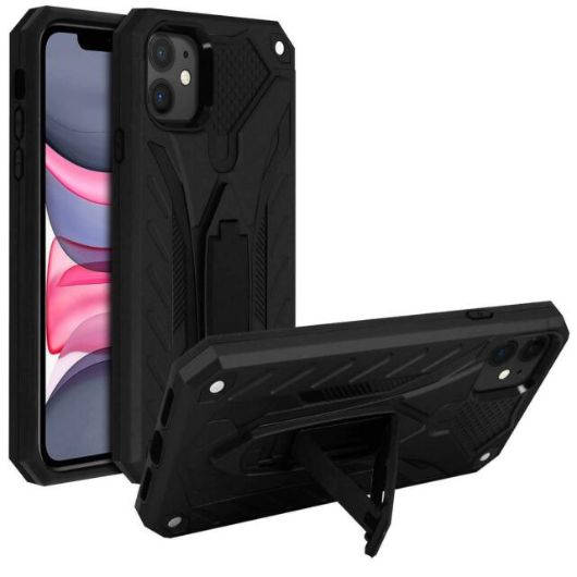 FUNDA ARMOR SOPORTE IPHONE 11 PRO MAX NEGRO (6.5)