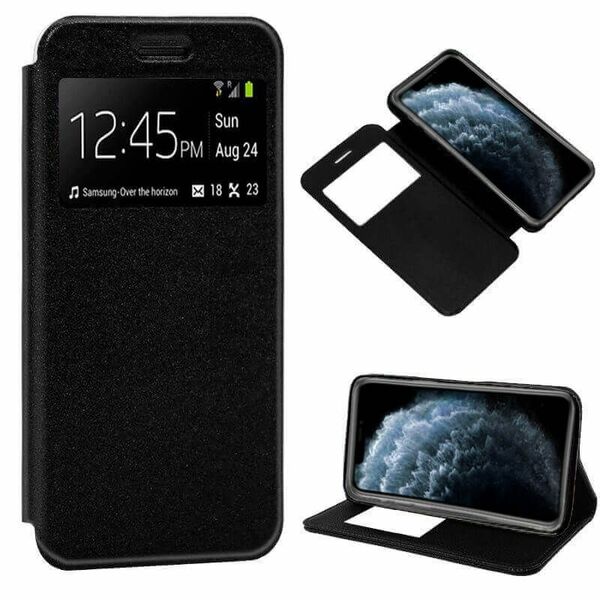 FUNDA LIBRO IPHONE 11 PRO MAX NEGRA (6.5)
