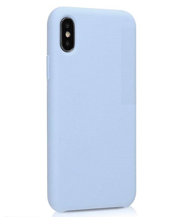 FUNDA SILICONA CASE AZUL IPHONE XR (6.1)