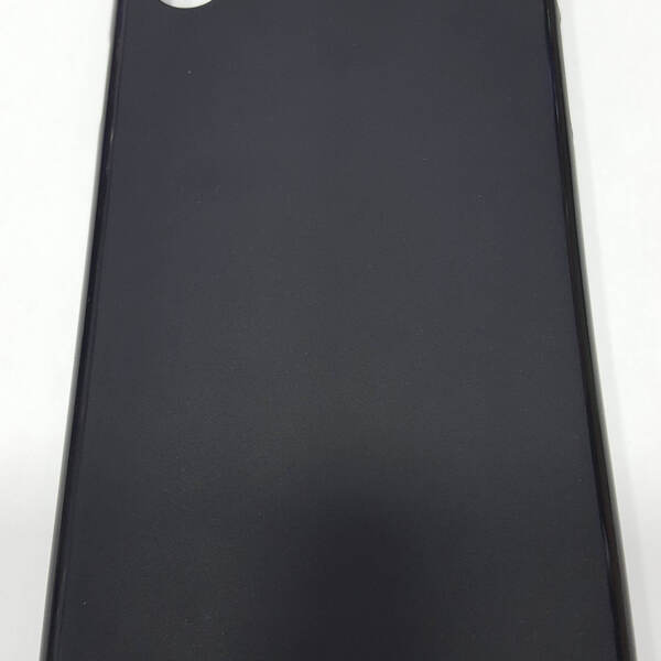 FUNDA SILICONA FLEX IPHONE XR NEGRA (6.1)