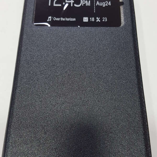 FUNDA LIBRO IPHONE XR NEGRA (6.1)
