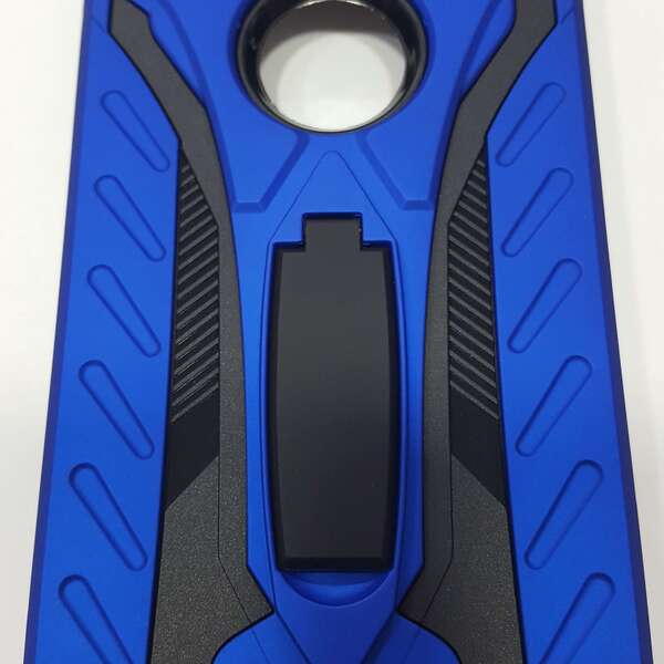 FUNDA ARMOR SOPORTE AZUL IPHONE XR (6.1)