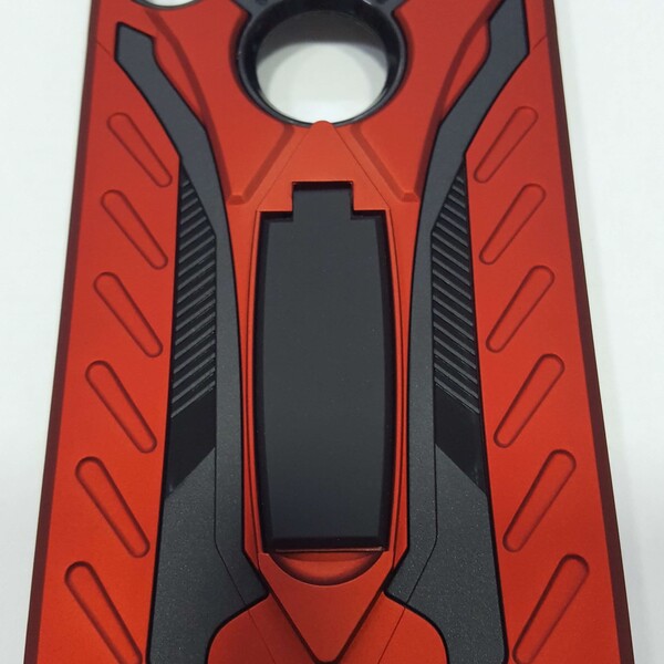 FUNDA ARMOR SOPORTE ROJA IPHONE XR (6.1)