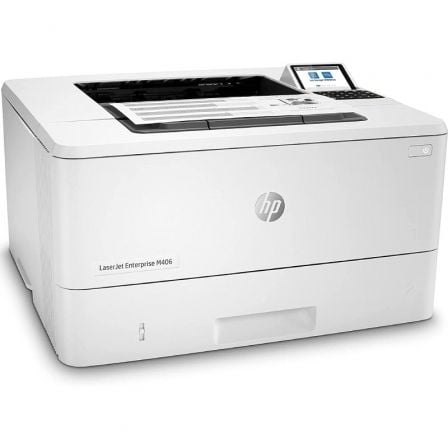 IMPRESORA LÁSER MONOCROMO HP LASERJET ENTERPRISE M406DN DÚPLEX/ BLANCA