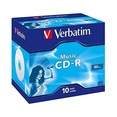 VERBATIM CD-R MUSIC 700 MB 10 P