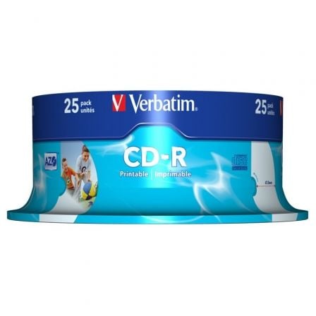 CD-R 700MB 52X TARRINA 25 PRINT