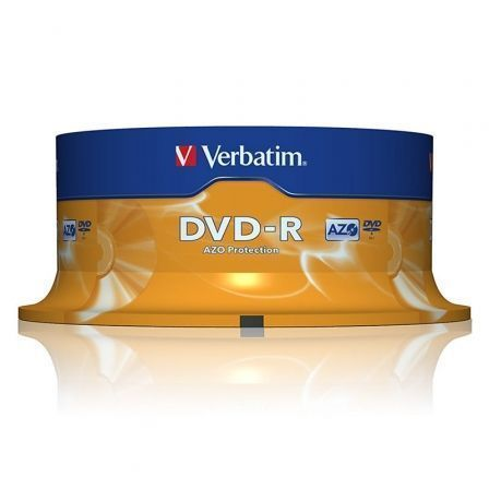 VERBATIM DVD-R 4.7GB 16X TARRINA 25 43522 (8)