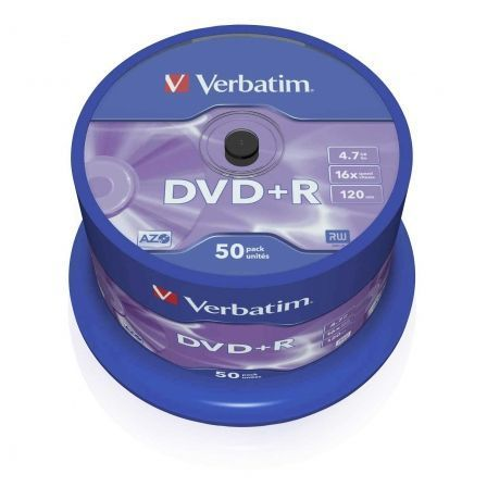 DVD+R 4.7GB 16x TARRINA 50