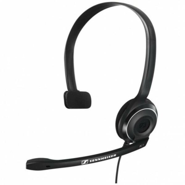 SENNHEISER AURICULAR DIADEMA+MICROFONO PC 7 MONOAURAL USB  42-17000HZ 95DB CABLE 2M