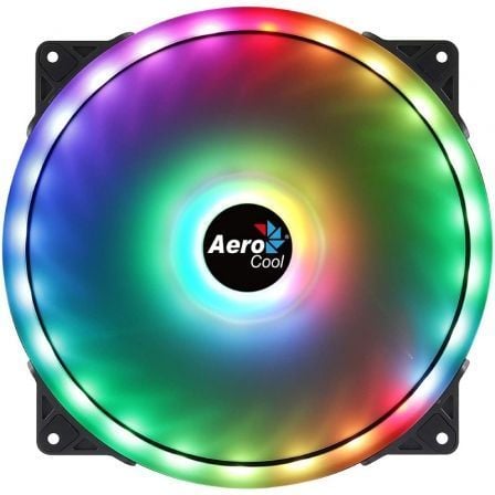 VENTILADOR AEROCOOL DUO 20/ 20CM/ RGB