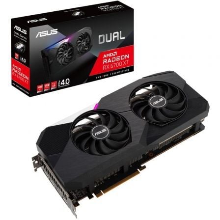 TARJETA GRÁFICA ASUS DUAL RADEON RX 6700 XT/ 12GB GDDR6