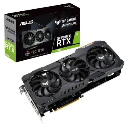 TARJETA GRÁFICA ASUS TUF GAMING GEFORCE RTX 3060 V2 OC EDITION/ 12GB GDDR6