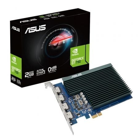 TARJETA GRÁFICA ASUS GEFORCE GT 730/ 2GB GDDR5