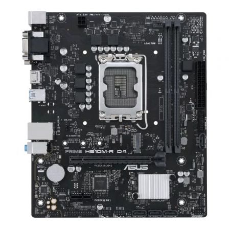 PLACA BASE ASUS PRIME H610M-R D4 SOCKET 1700/ MICRO ATX/ BULK