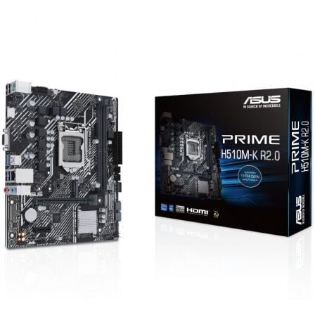 PLACA BASE ASUS PRIME H510M-K R2.0 SOCKET 1200 MICRO ATX