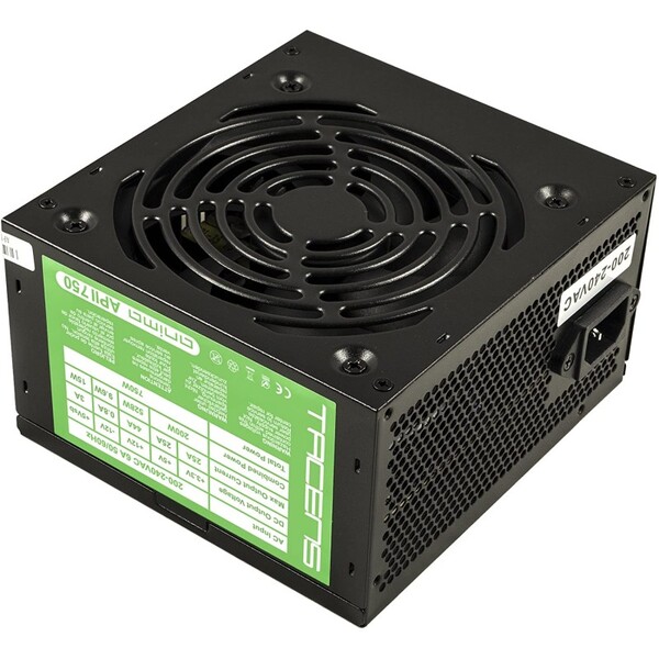 TACENS FUENTE ALIMENTACION ANIMA APPII750 ATX ECO 750W 14DB 12CM FAN HASWELL READY NEGRO