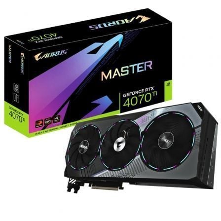 TARJETA GRáFICA GIGABYTE AORUS GEFORCE RTX 4070 TI MASTER 12G/ 12GB GDDR6X