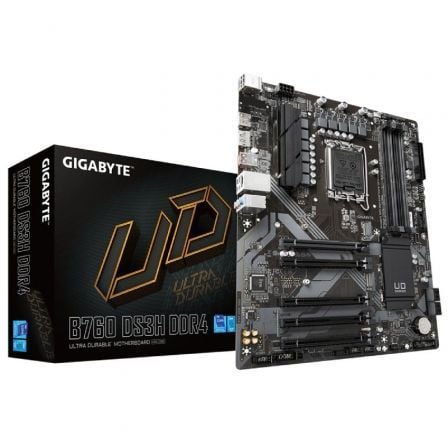 PLACA BASE GIGABYTE B760 DS3H DDR4 SOCKET 1700