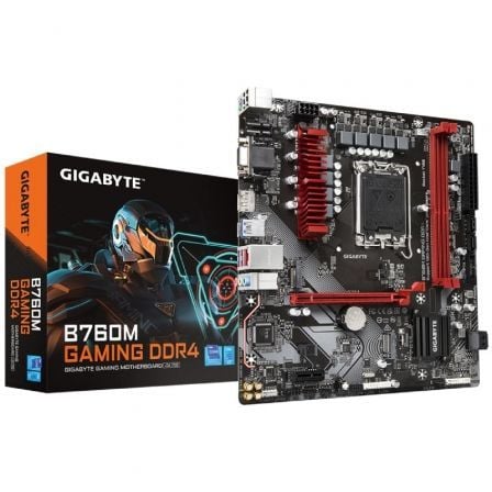 PLACA BASE GIGABYTE B760M GAMING DDR4 SOCKET 1700/ MICRO ATX