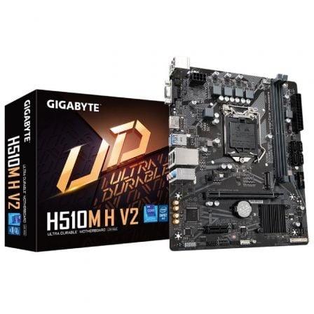 PLACA BASE GIGABYTE H510M H V2 H510,S1200,MATX,INTEL