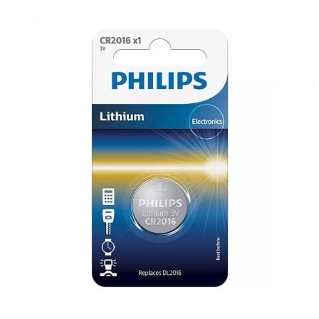 PHILIPS PILAS LITHIUM BATTERY CR2016 3V (1PCS)