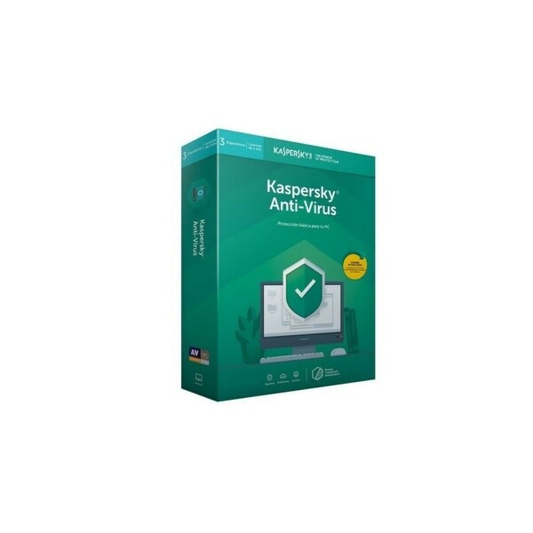 KASPERSKY ANTIVIRUS 2020 3 USUARIOS 1 AÑO