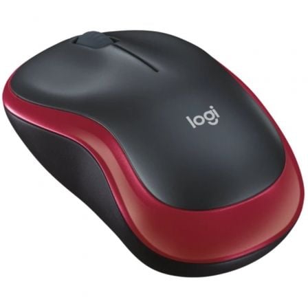 LOGITECH RATON M185  RED WIRELESS 910-002240