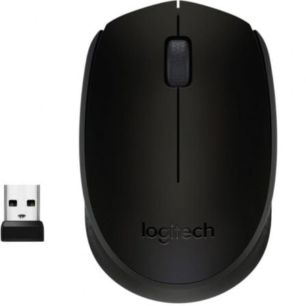 LOGITECH RATON B170 WIRELESS USB NEGRO