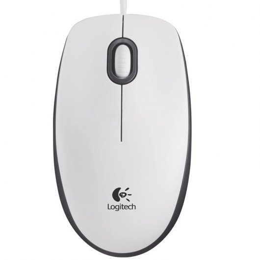 LOGITECH RATON M100 USB OPTICO 1000DPI BLANCO 910-005004