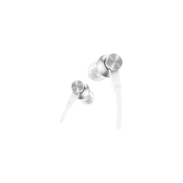 XIAOMI AURICULARES INTRAUDITIVOS MI IN-EAR BASIC SILVER MICROFONO CONTROL DE VOLUMEN CABLE 1.25M