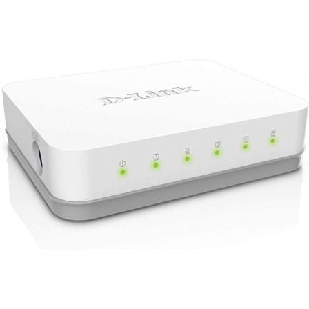 D-LINK SWITCH GO-SW-5E  5 PORTS  10/100 SOHO  BLANCO