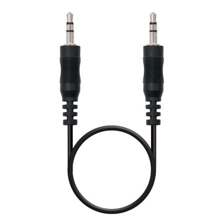 NANOCABLE CABLE AUDIO ESTEREO 3.5/M-3.5/M 0.3 M  10.24.0100