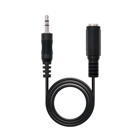 NANOCABLE CABLE AUDIO ESTEREO 3.5/M-3.5/H 5.0 M  10.24.0205