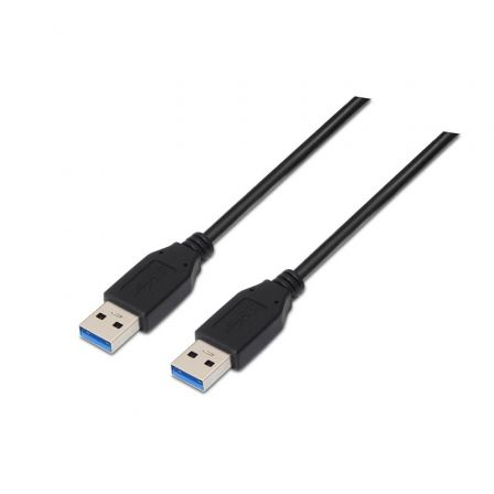 NANOCABLE CABLE USB 3.0 TIPO A/A 2M M/M NEGRO 10.01.1002-BK