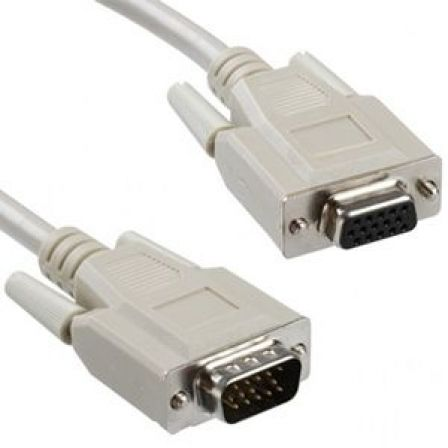 NANOCABLE CABLE SVGA CON FERRITA HDB15 M/H  1.80M  10.15.0202