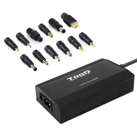 TOOQ CARGADOR UNIVERSAL PORTATIL TQLC-100BS01M 100W 3 EN 1 USB