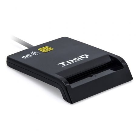 TOOQ LECTOR TARJETAS EXTERNO DNIE USB 2.0 NEGRO TQR-210B