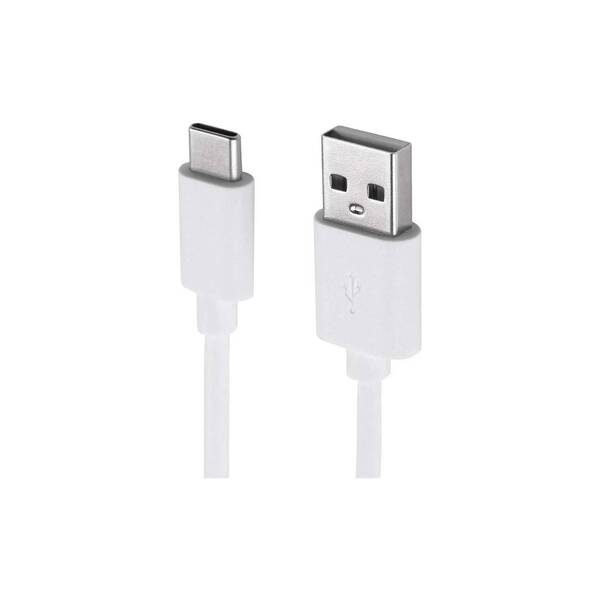 CABLE USB 2.0 A TIPO C 20 CM BLANCO