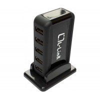 L-LINK HUB 7 PUERTOS USB 2.0 CON ALIMENTACION LL-UH-707L