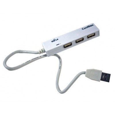 COOLBOX HUB USB 4 USB 1XUSB3.0 2XUSB2.0 HUBCOO413