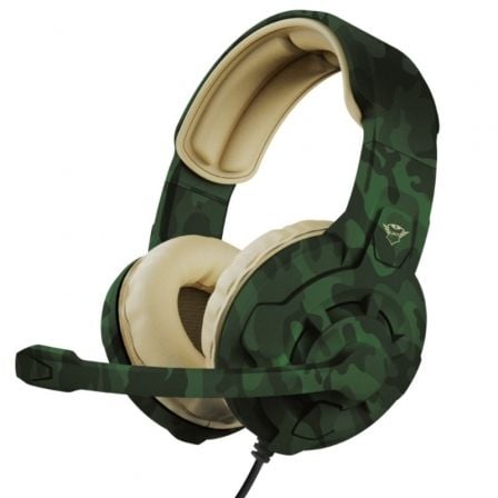 AURICULARES GAMING GXT 411C RADIUS VERDE CAMUFLAJE